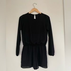 Black Urban Outfitters Romper